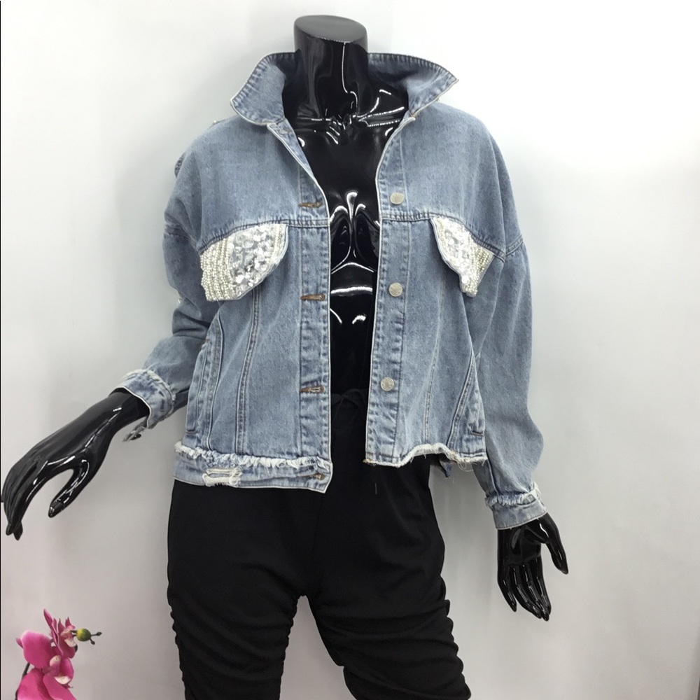 Doing The Most Jean Jacket